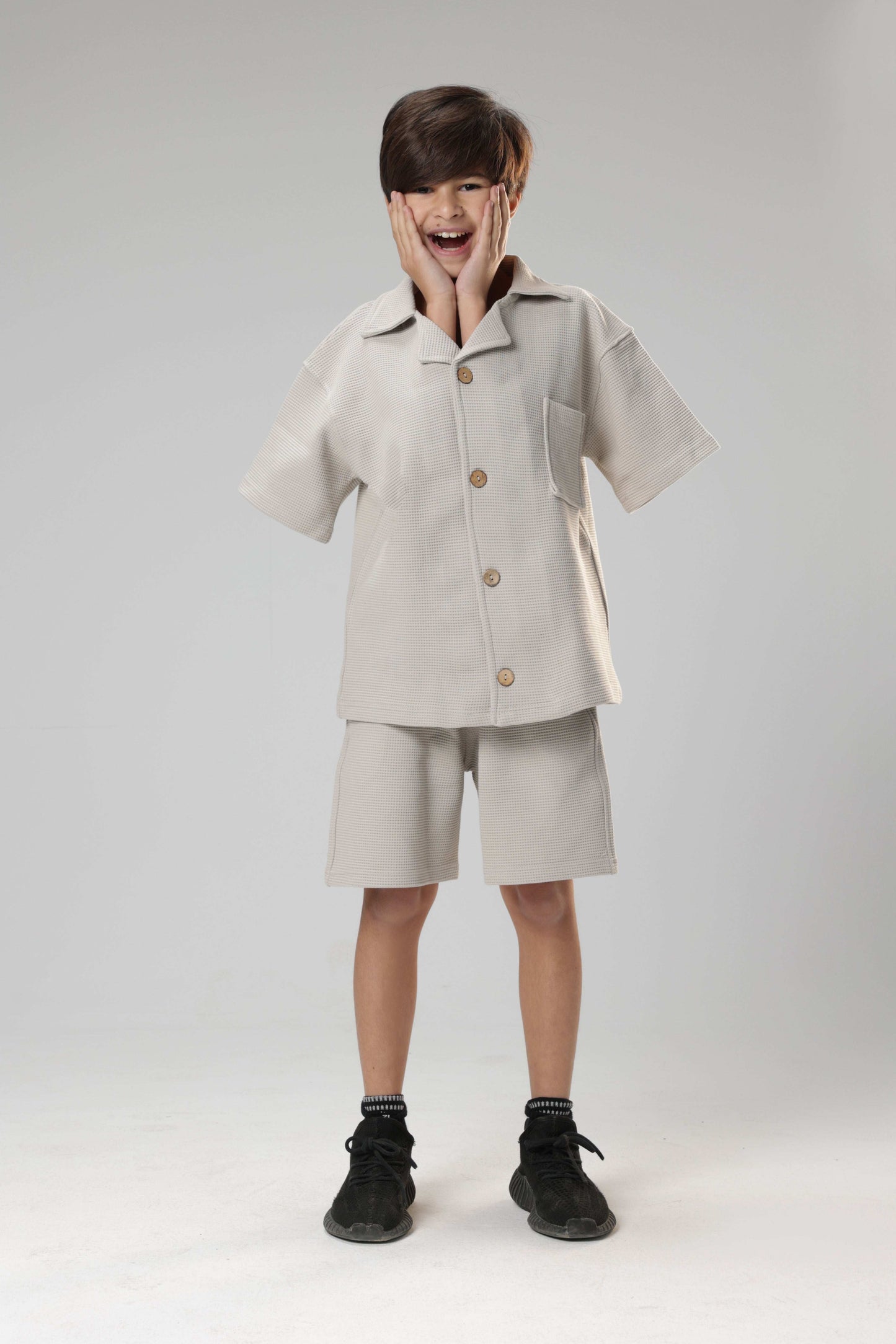 Waffle shorts