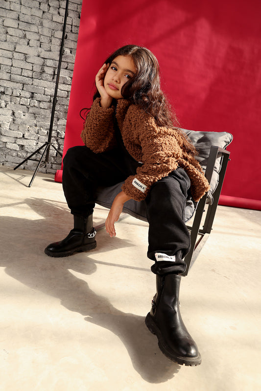 The Teddy hug jacket- youth