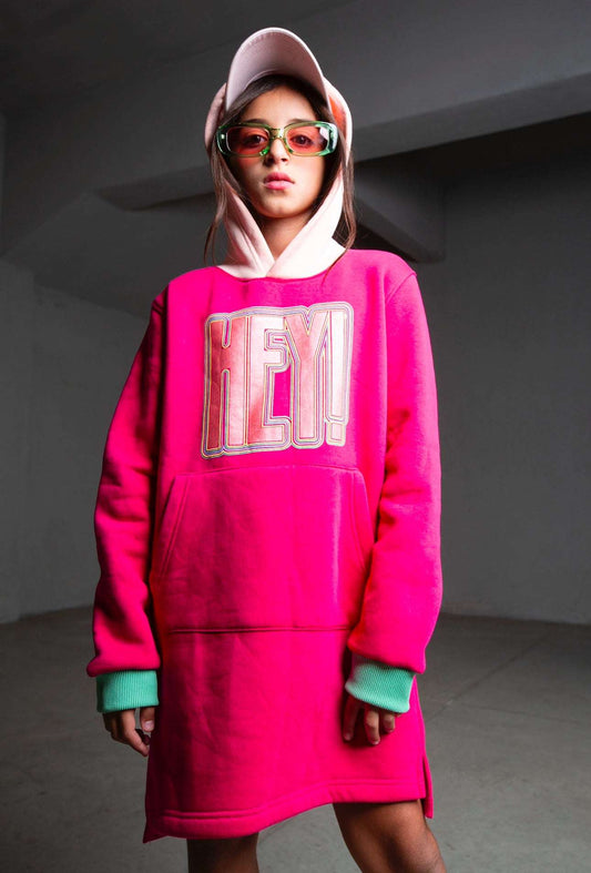 The Hey hoodie dress
