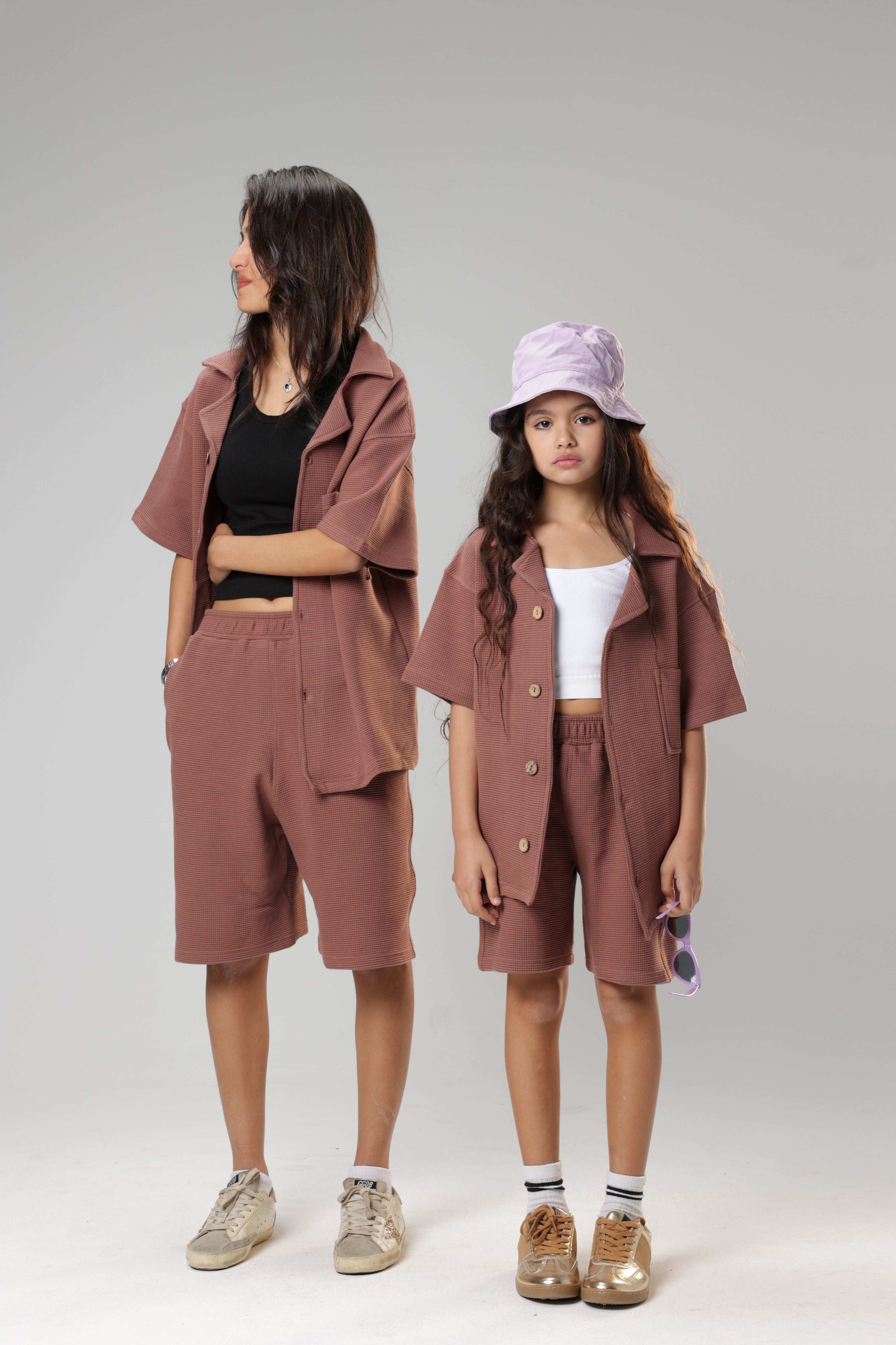 Waffle shorts