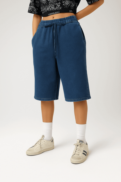 Your favorite washed  jorts -youth
