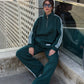 The dark green retro rush set - adults