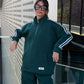 The dark green retro rush set - adults