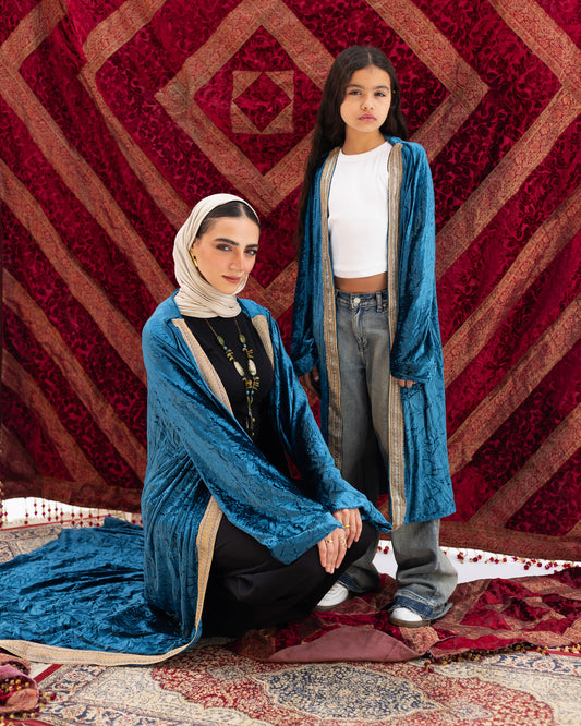 Ocean Velvet Kaftan - Youth