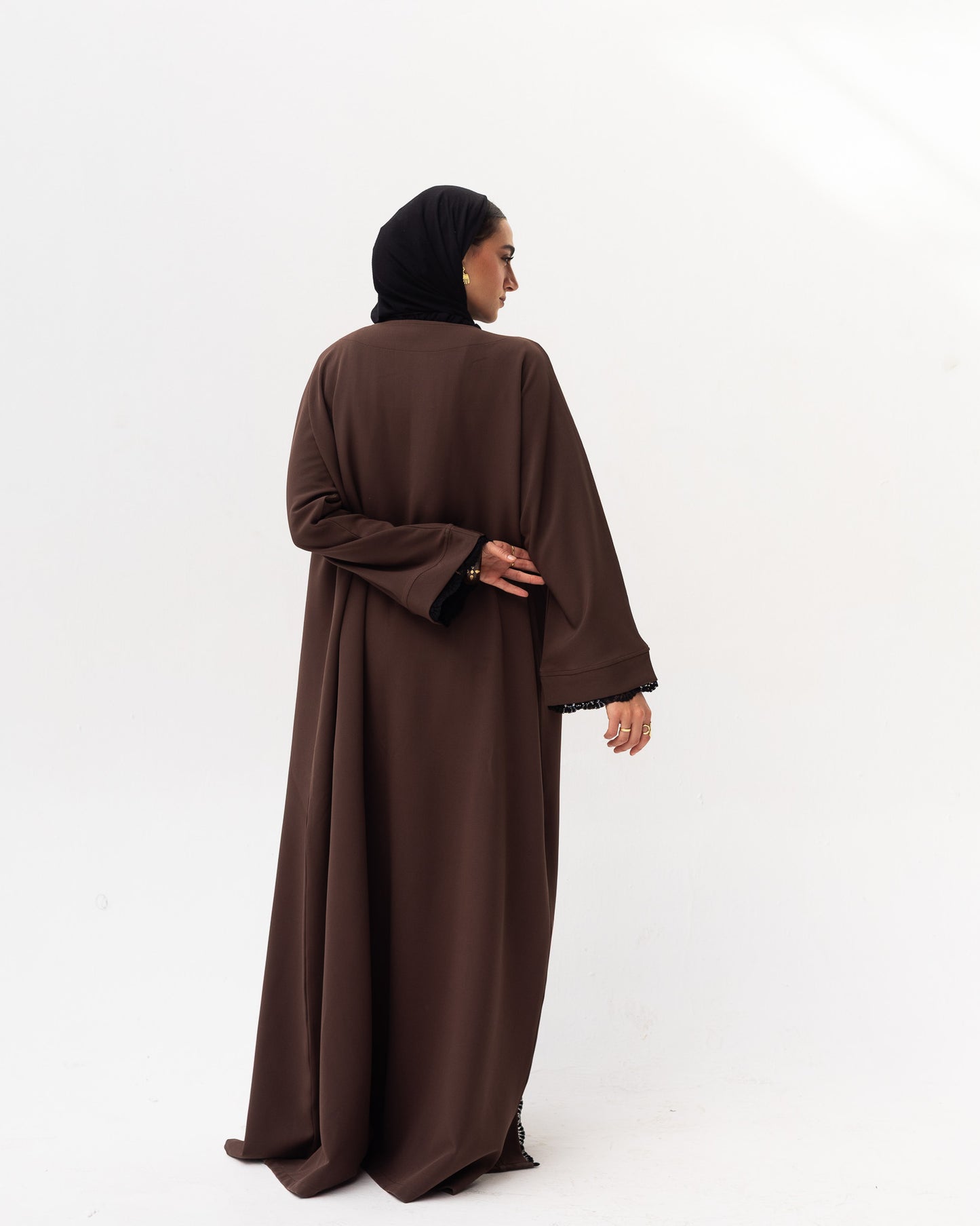 Lace Espresso Kaftan