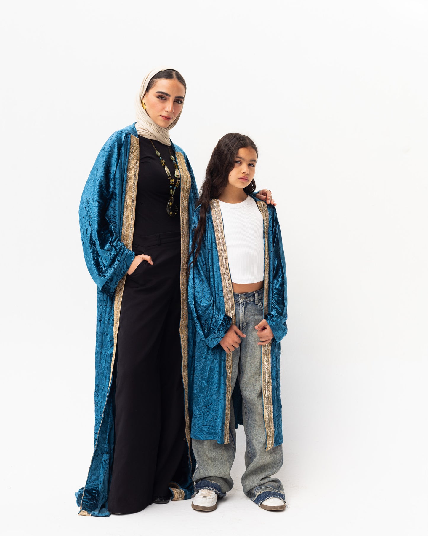 Ocean Velvet Kaftan - Youth