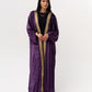 Indigo Velvet Kaftan - Adult