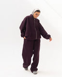 Burgundy Waves Set – Unisex - Adult