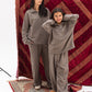 Striped Cashmere Unisex Set - Adult