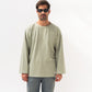 Textured Wave Top – Sage Khaki | Unisex