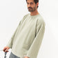 Textured Wave Top – Sage Khaki | Unisex
